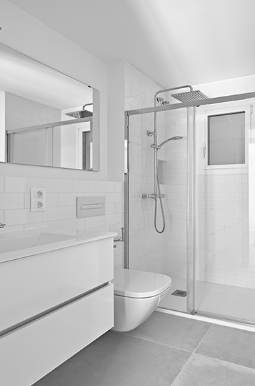 Salle de bains clé en main